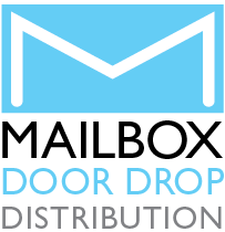 Mailbox Door Drop Distribution Logo